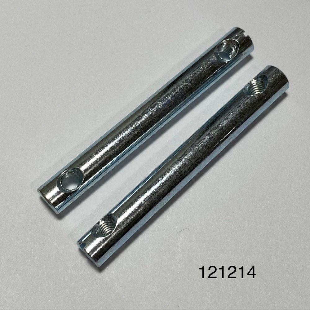 Replacement IKEA Part 121214 (2 pack) Cross Dowel Dual Hole Nut Sleeve  Hardware